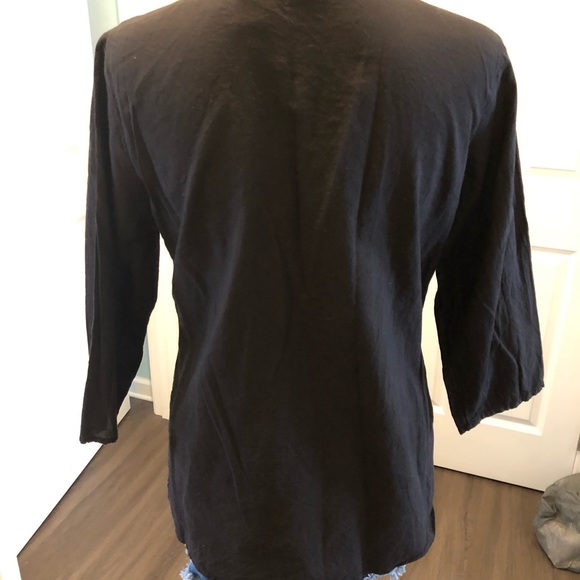 Sara Studio brand Embroidered V-neck tunic - Picture 4 of 6